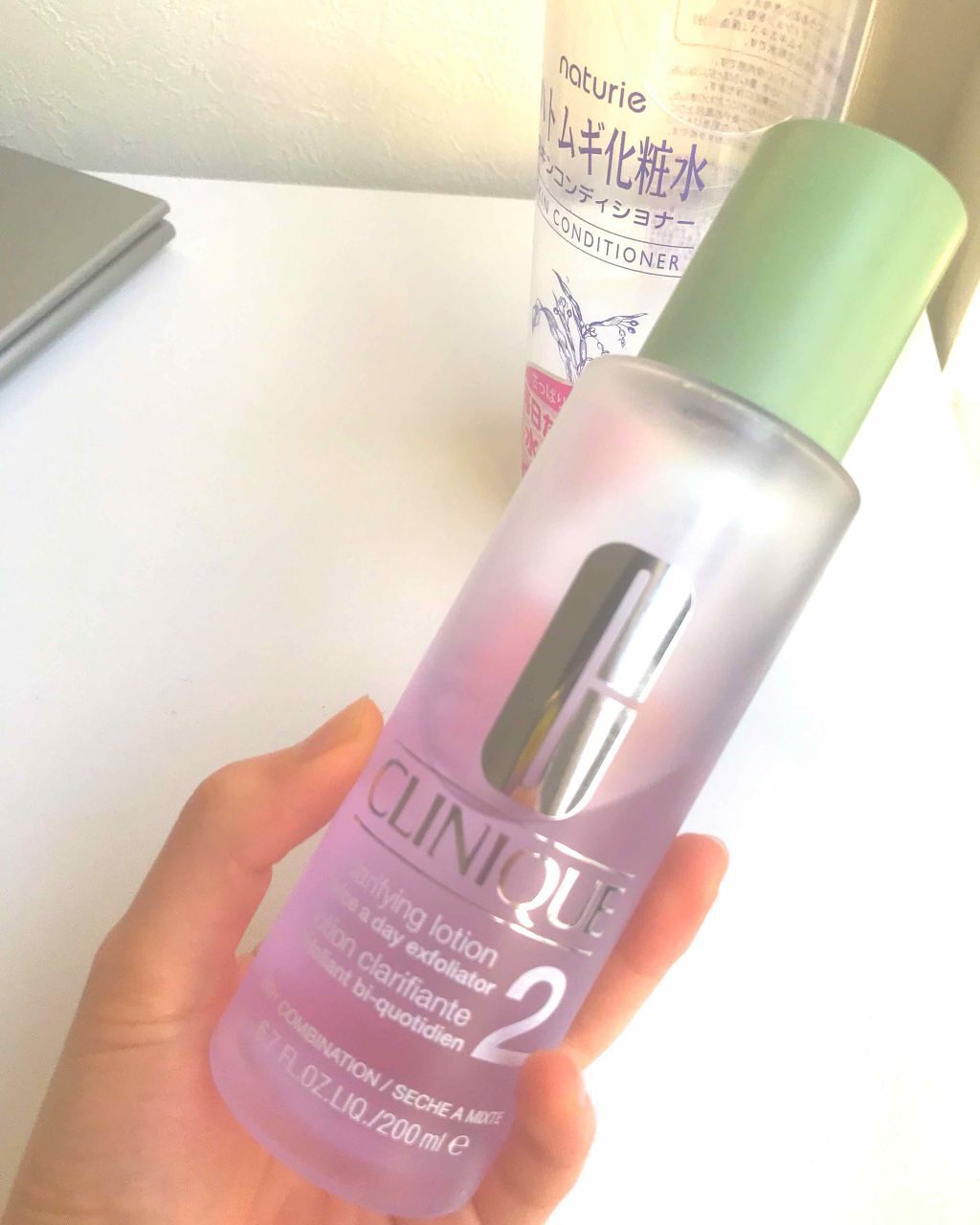 クラリファイング ローション 2/CLINIQUE/拭き取り化粧水を使ったクチコミ(1枚目)