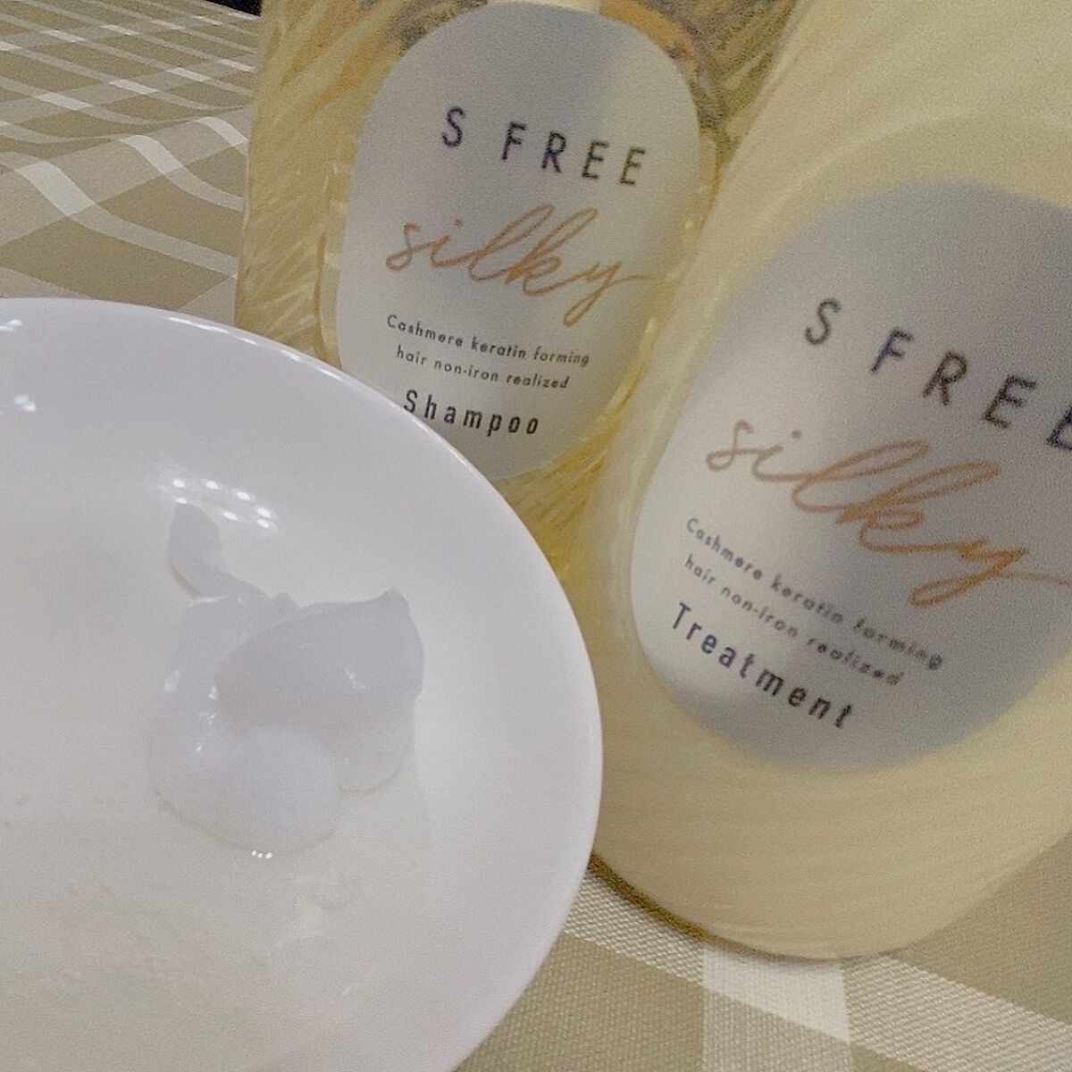 シャンプー シルキースムース／トリートメント シルキースムース  シャンプー/S FREE/市販シャンプーを使ったクチコミ（1枚目）