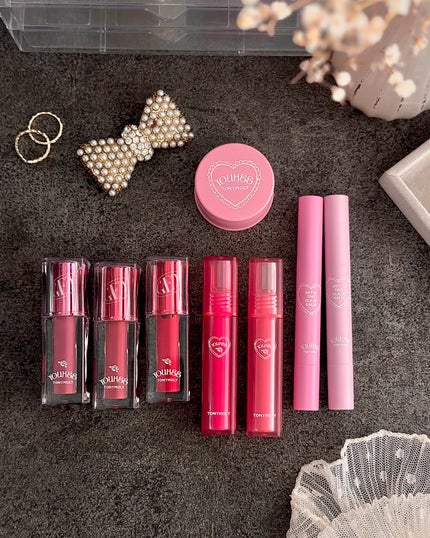 ゲットイットティント ウォーターフルバター/TONYMOLY/リップティントを使ったクチコミ(8枚目)