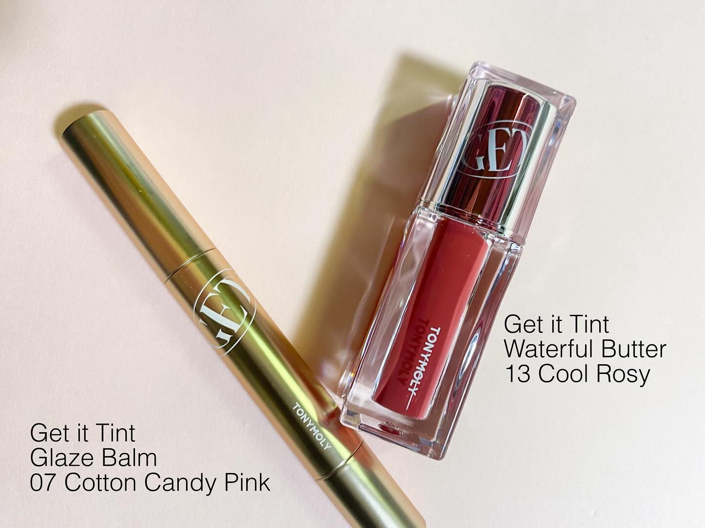 ゲットイットティントグレーズバーム/TONYMOLY/リップティントを使ったクチコミ（2枚目）