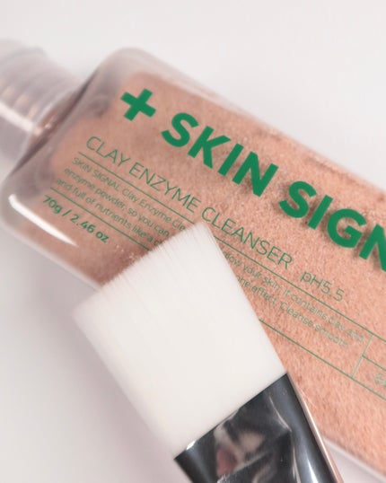 ピンククレイ酵素クレンザー/SKIN SIGNAL/洗顔パウダーを使ったクチコミ(5枚目)