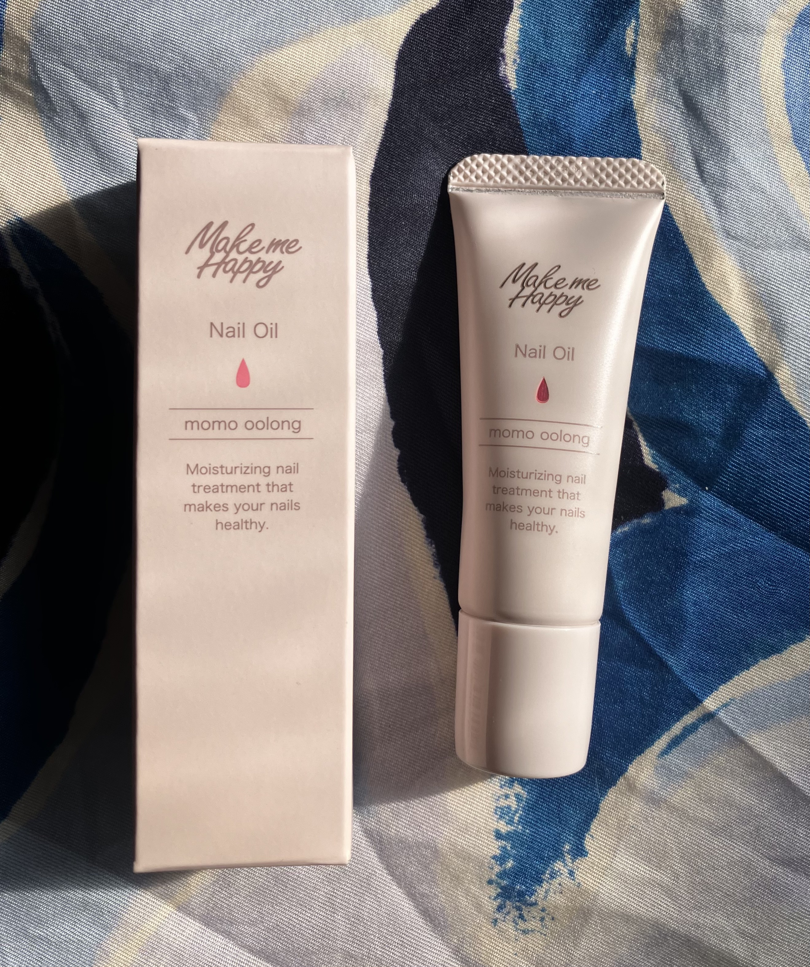 メイクミーハッピー ネイルオイル momo oolong/キャンメイク/ネイルオイル・トリートメントを使ったクチコミ（1枚目）