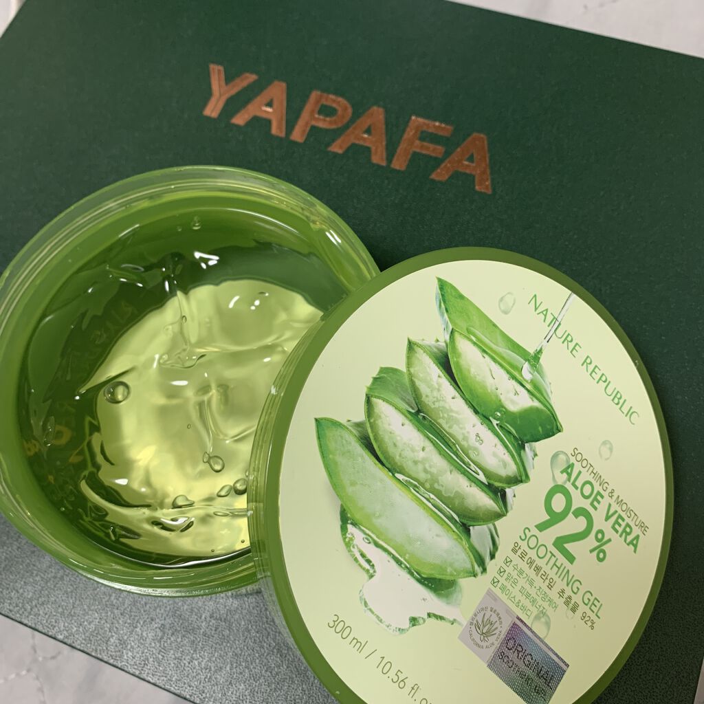 マイルド＆モイスチャーアロエジェル/ネイチャーリパブリック/ボディローションを使ったクチコミ（3枚目）