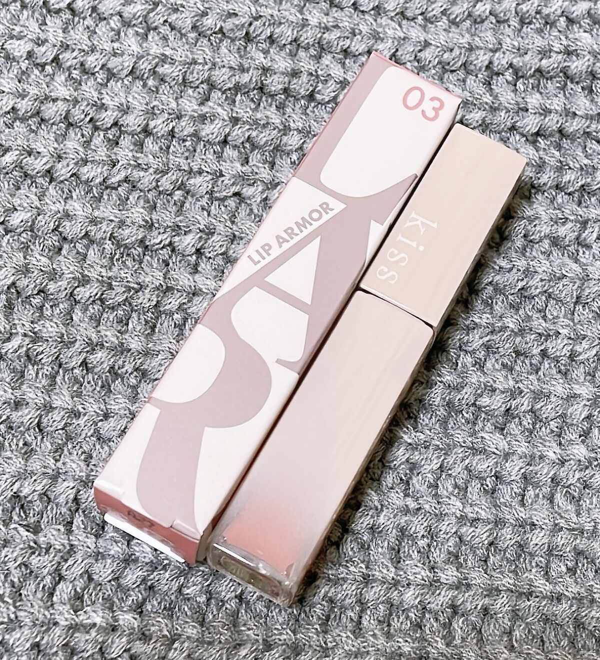 リップアーマー/KiSS/口紅を使ったクチコミ（2枚目）