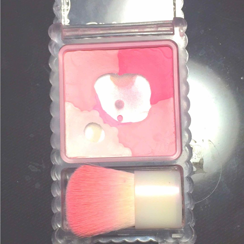 マットフルールチークス/キャンメイク/パウダーチークを使ったクチコミ(3枚目)