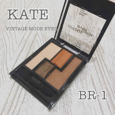 ✿ KATE ✿ VINTAGE MODE EYES ✿

こんにちは！はるです✨

秋コスメ沢山発売されてますね👻
可愛いお色味沢山で全部欲しい！！！
ってなっております（笑）

KATEはもう学生時