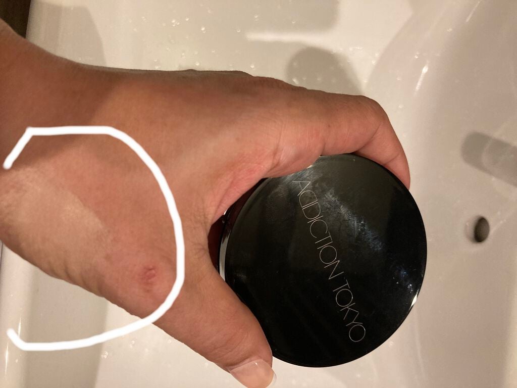 スキンリフレクト ラスティング UV クッションファンデーション/ADDICTION/クッションファンデーションを使ったクチコミ(4枚目)