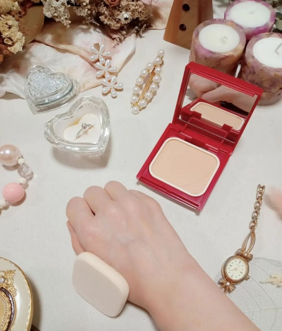 プロフィニッシュファンデーション/インテグレート/パウダーファンデーションを使ったクチコミ(3枚目)