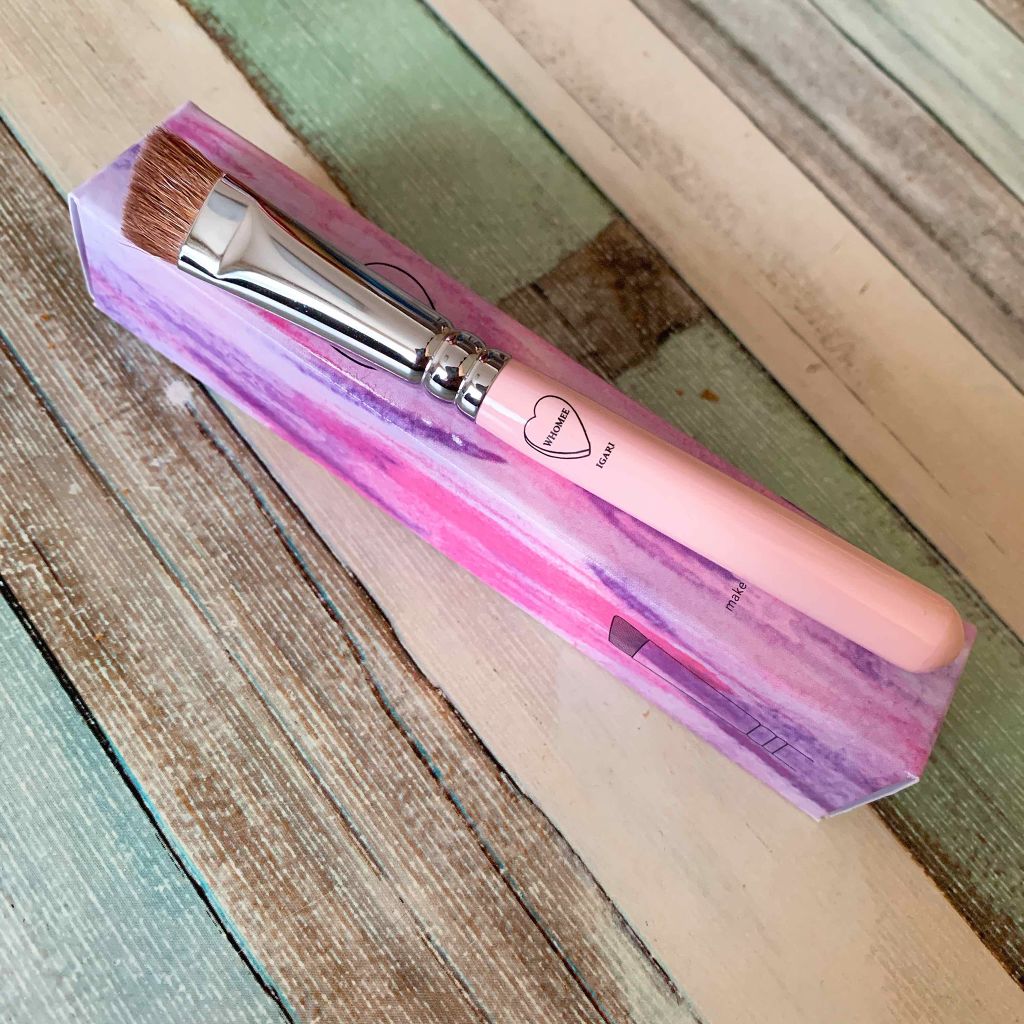 フーミー アイブロウブラシ 熊野筆/WHOMEE/メイクブラシを使ったクチコミ(2枚目)