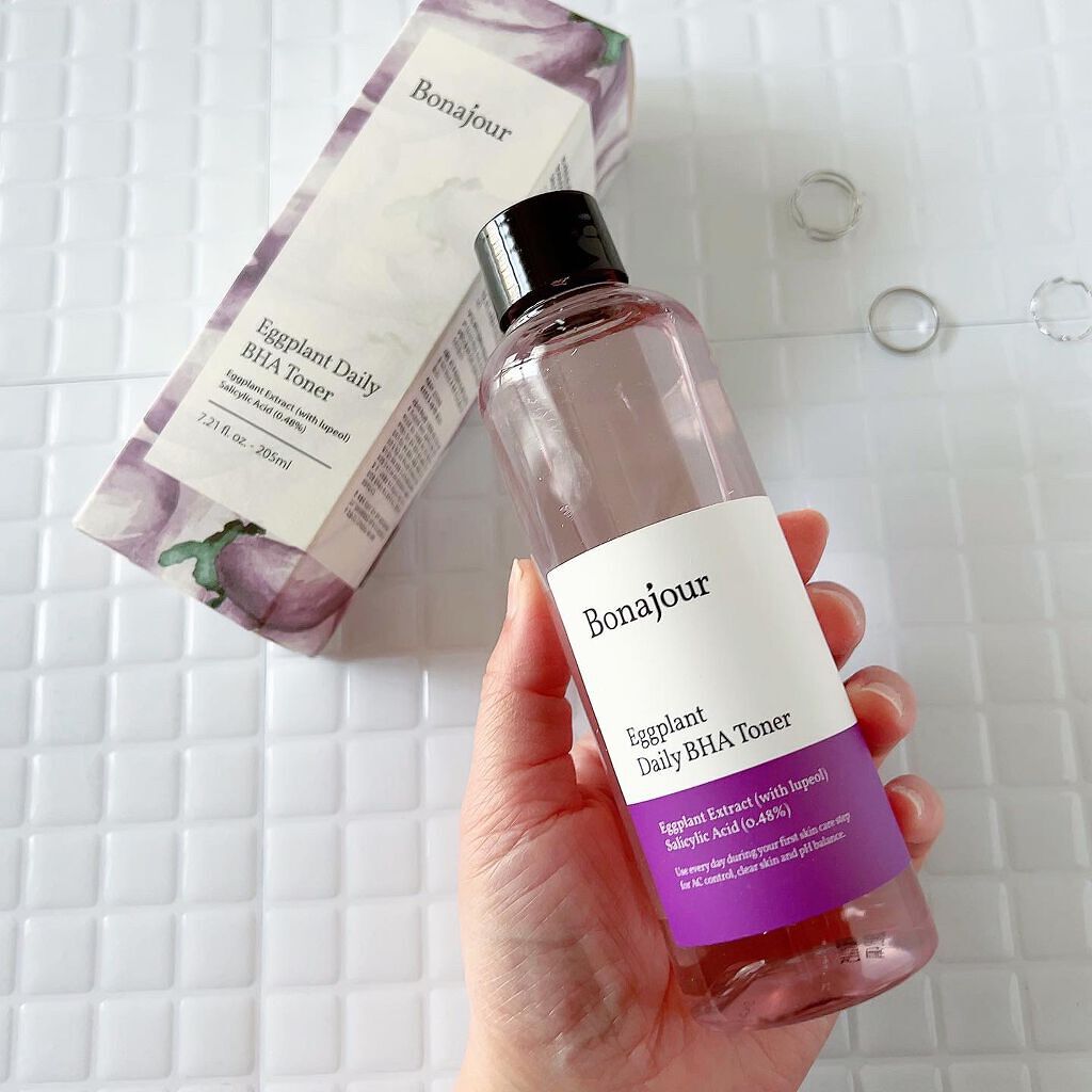 ナスBHAトナー/Bonajour/化粧水を使ったクチコミ(2枚目)