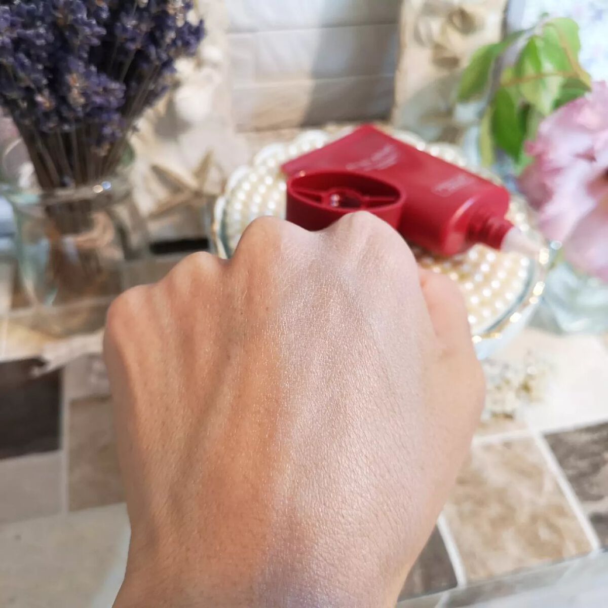 ブライトニングプライマー/ALBLANC/化粧下地を使ったクチコミ(3枚目)