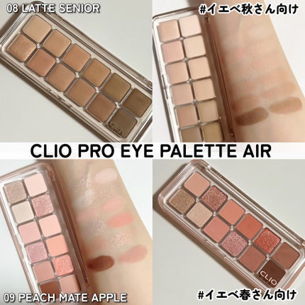 プロ アイ パレット エアー/CLIO/アイシャドウパレットを使ったクチコミ(6枚目)