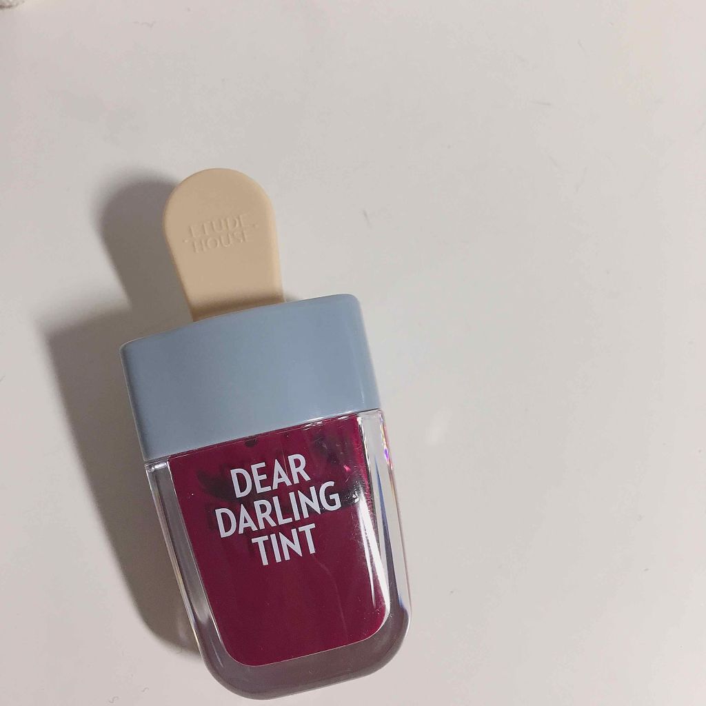 ディアダーリン ウォータージェルティント （アイスティント）/ETUDE/口紅を使ったクチコミ（1枚目）