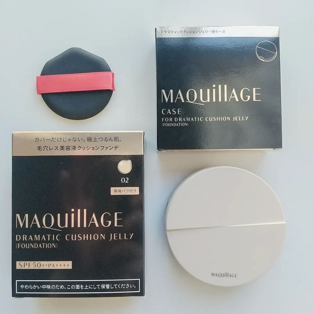 ドラマティッククッションジェリー/マキアージュ/クッションファンデーションを使ったクチコミ(6枚目)