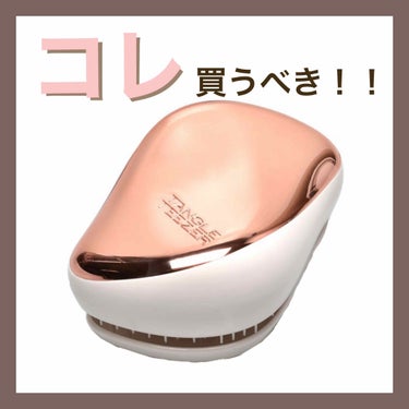 コンパクトスタイラー/TANGLE TEEZER/ヘアブラシを使ったクチコミ（1枚目）