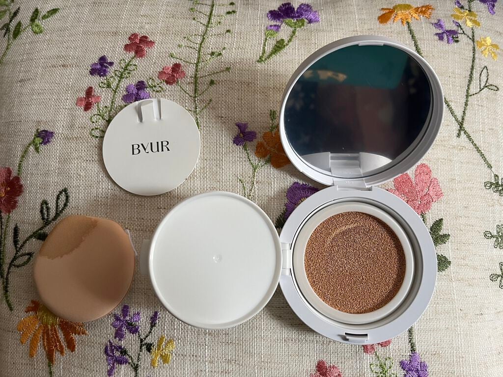 セラムフィット フルカバー グロークッション/ByUR/クッションファンデーションを使ったクチコミ(3枚目)