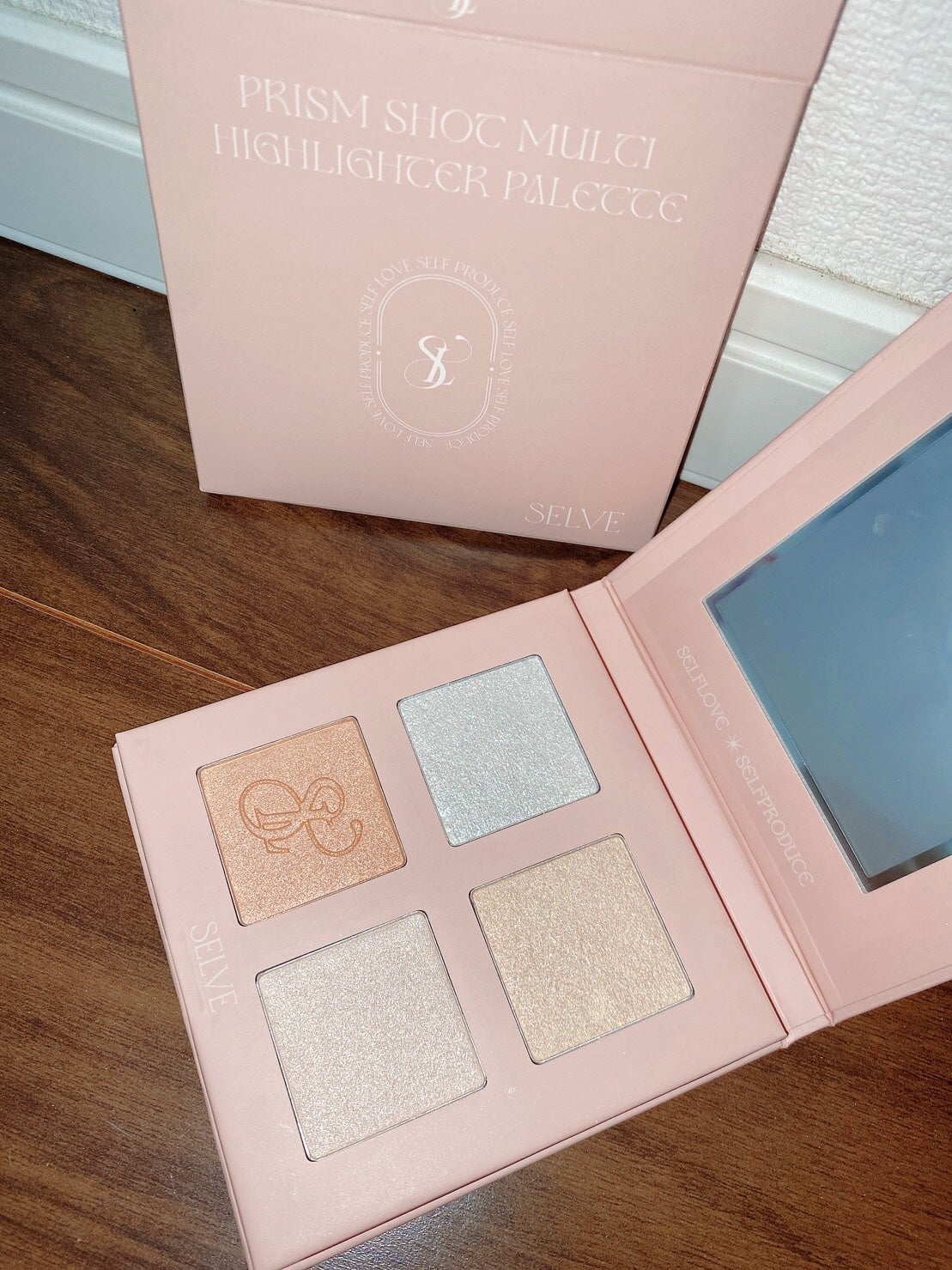 プリズムショットマルチハイライトパレット/SELVE/パウダーハイライトを使ったクチコミ(3枚目)