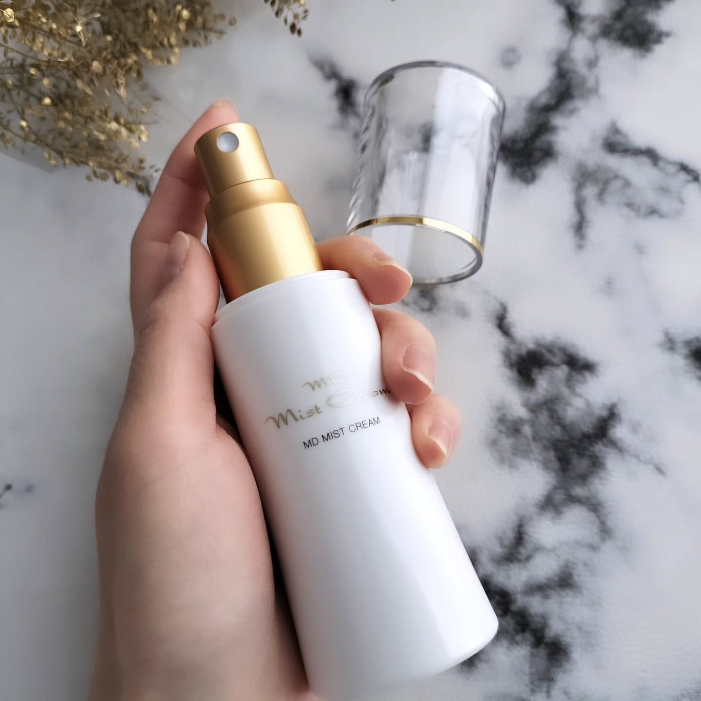 ミストクリーム/MD(エムディ)/フェイスクリームを使ったクチコミ(3枚目)