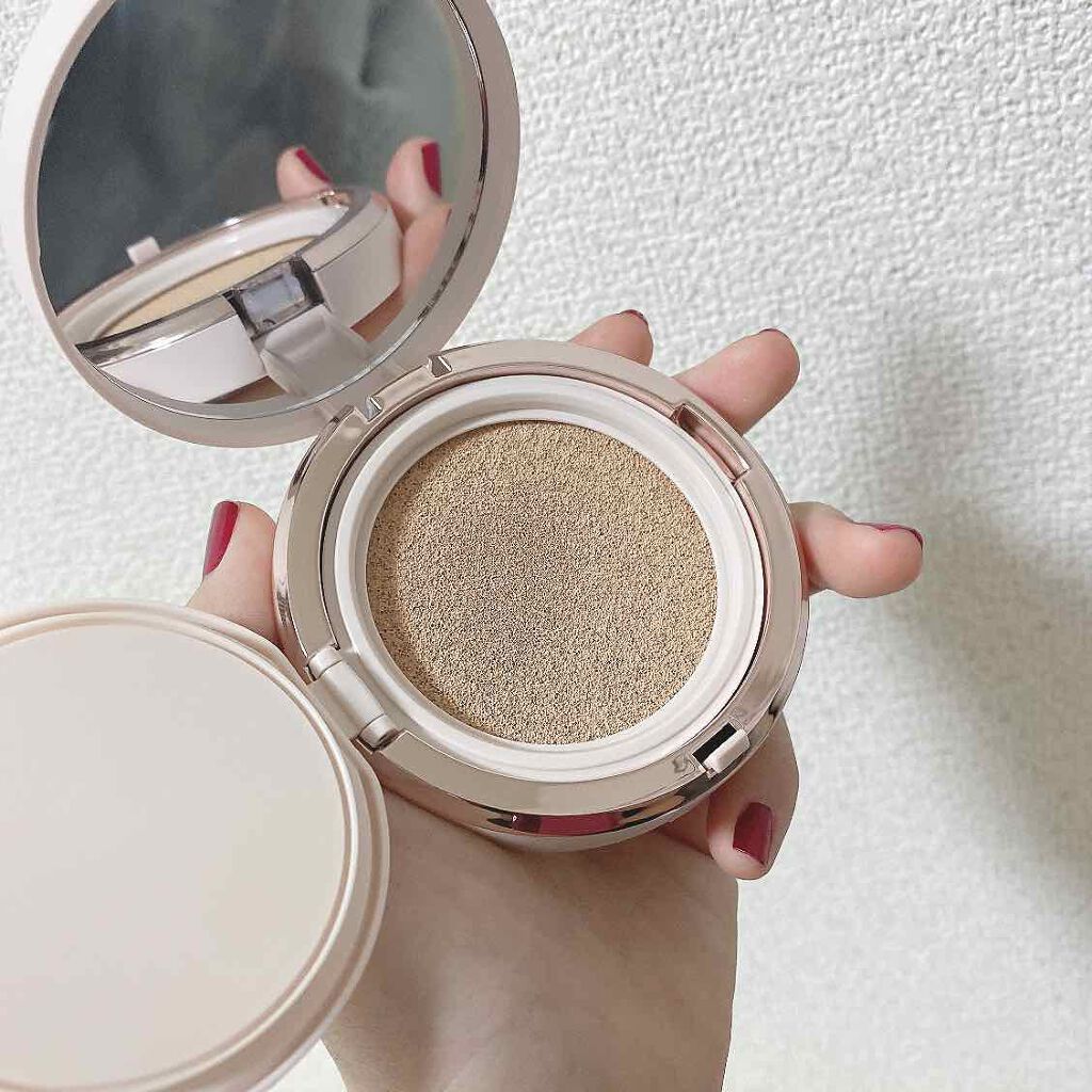 ダブルラスティング クッショングロウ/ETUDE/クッションファンデーションを使ったクチコミ(2枚目)