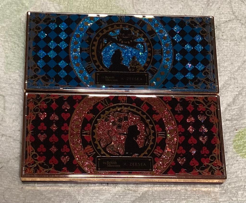 アリスドリームランドシリーズ 12色アイシャドウパレット(ZEESEA×大英博物館)/ZEESEA/アイシャドウパレットを使ったクチコミ(1枚目)