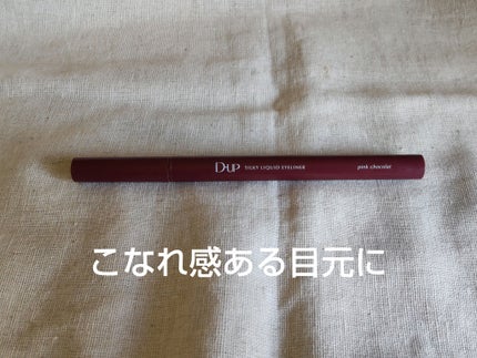 シルキーリキッドアイライナーWP/D-UP/リキッドアイライナーを使ったクチコミ(1枚目)