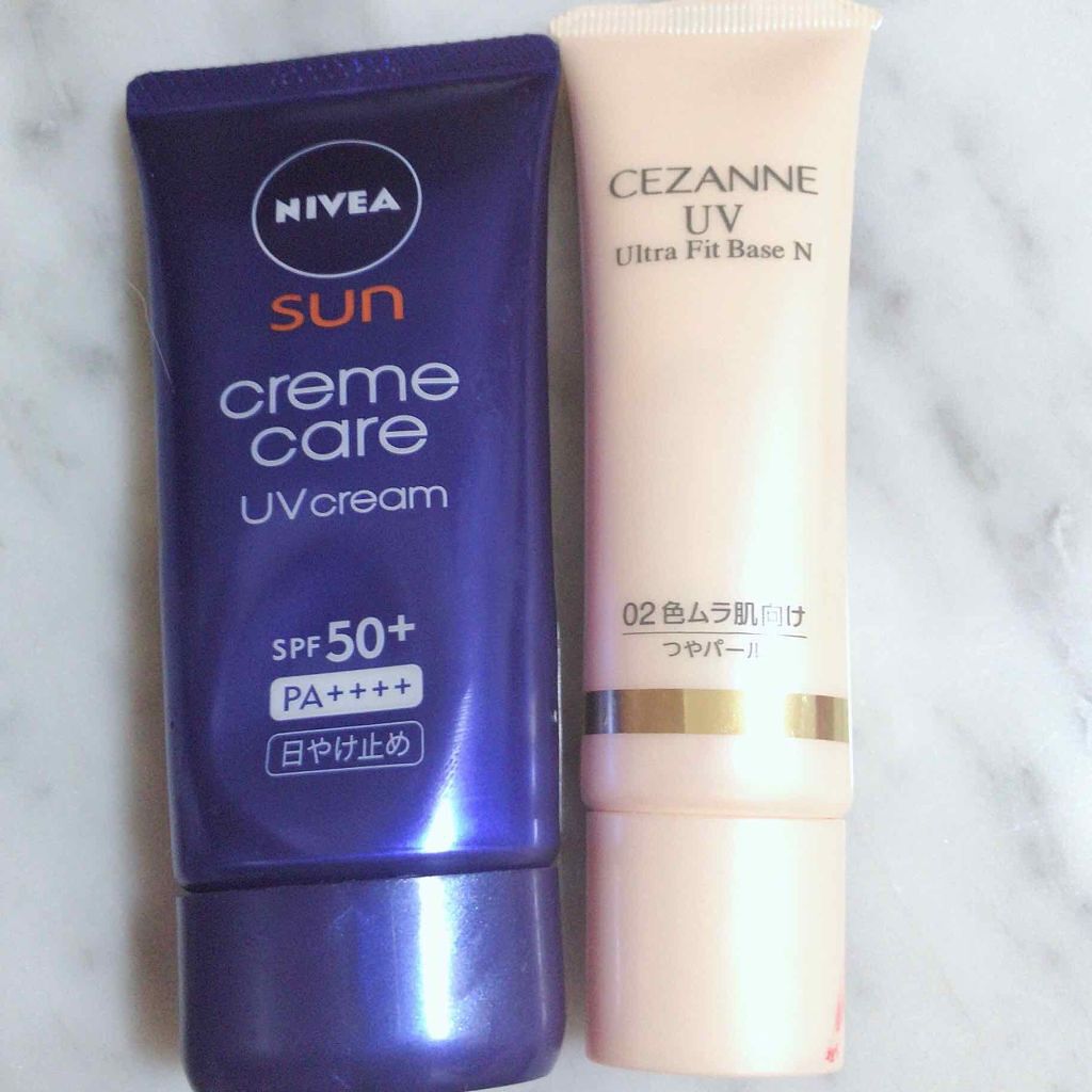 ニベアサン クリームケアUVクリーム/ニベア/化粧下地を使ったクチコミ（1枚目）