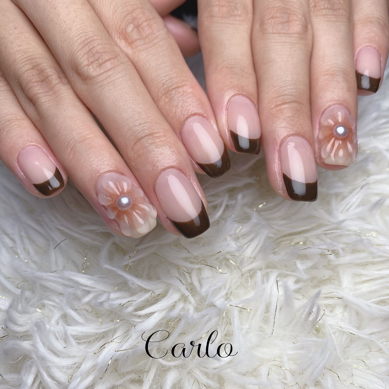 #ジェルネイル,#ネイル,#ロングネイル,#ニュアンスネイル,#ミラーネイル,#マグネットネイル,#手書きネイルのネイルデザイン