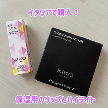 Glow Fusion Powder Highlighter/KIKO/ハイライトを使ったクチコミ（2枚目）