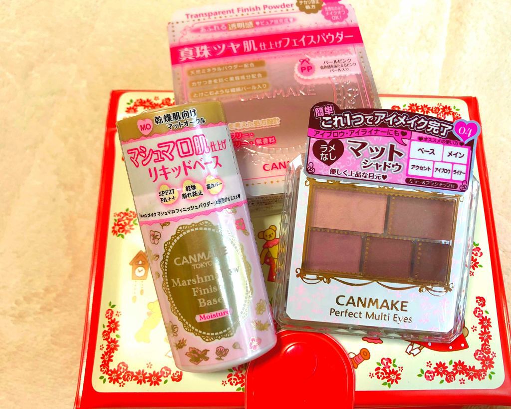 トランスペアレントフィニッシュパウダー/キャンメイク/プレストパウダーを使ったクチコミ(1枚目)