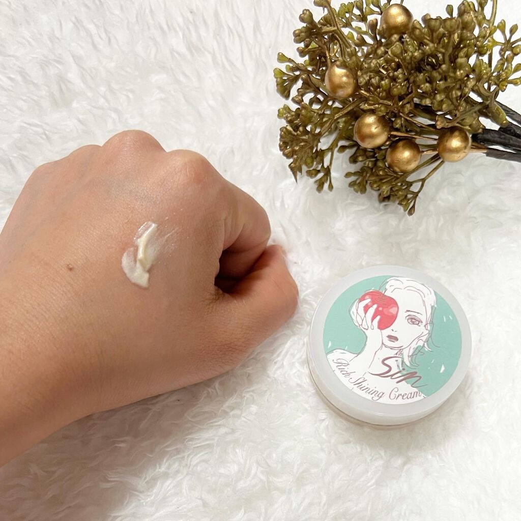 リッチシャイニングクリーム/Sin. (サイン)/化粧下地を使ったクチコミ（3枚目）