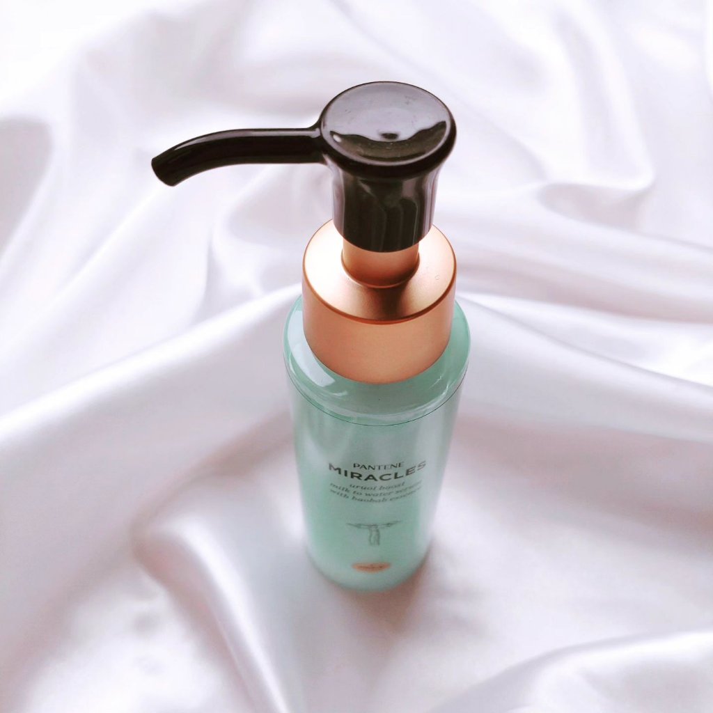 ミラクルズ うるおいブーストミルクウォーターセラム/パンテーン/アウトバストリートメントを使ったクチコミ（2枚目）