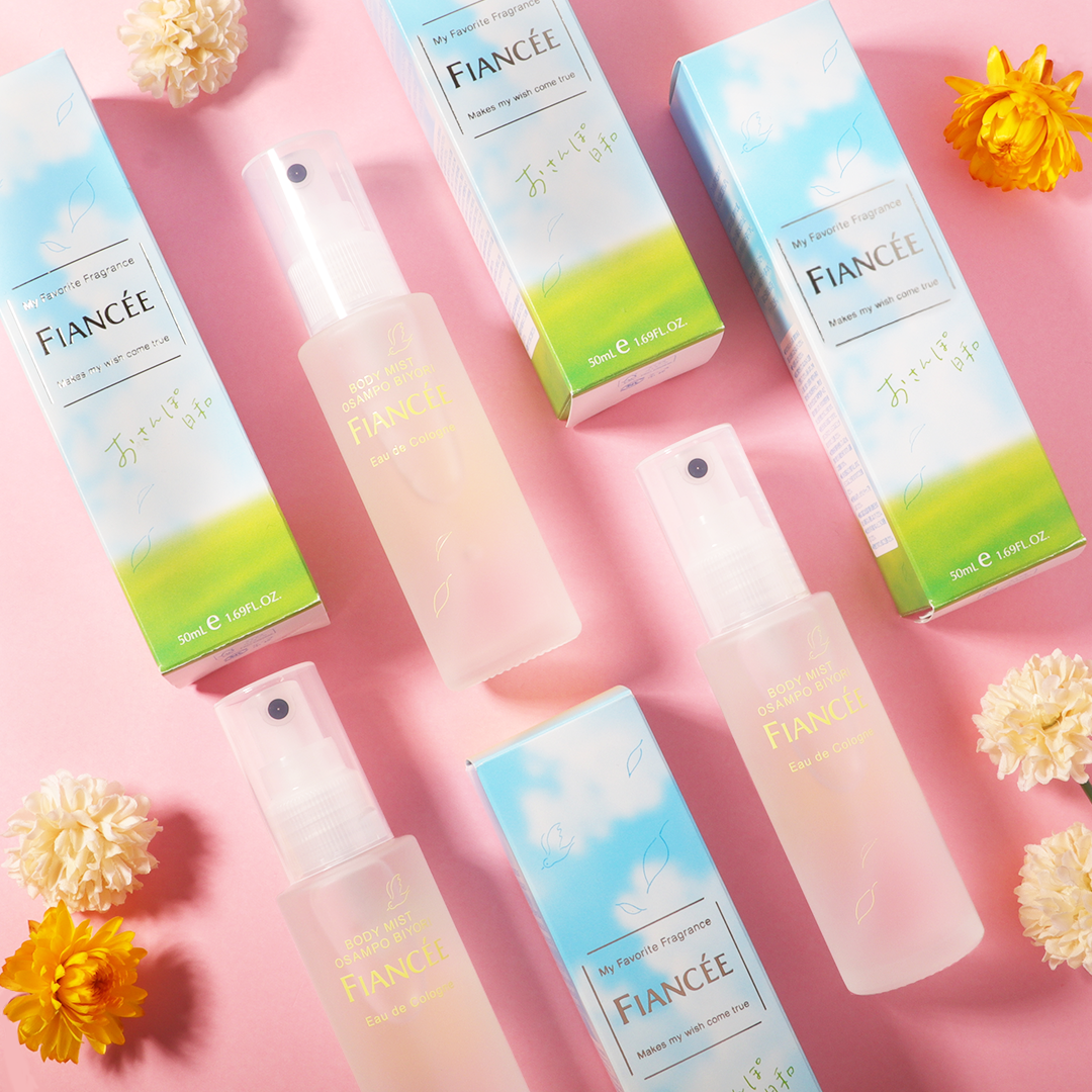 ボディミスト おさんぽ日和/フィアンセ/香水を使ったクチコミ（1枚目）