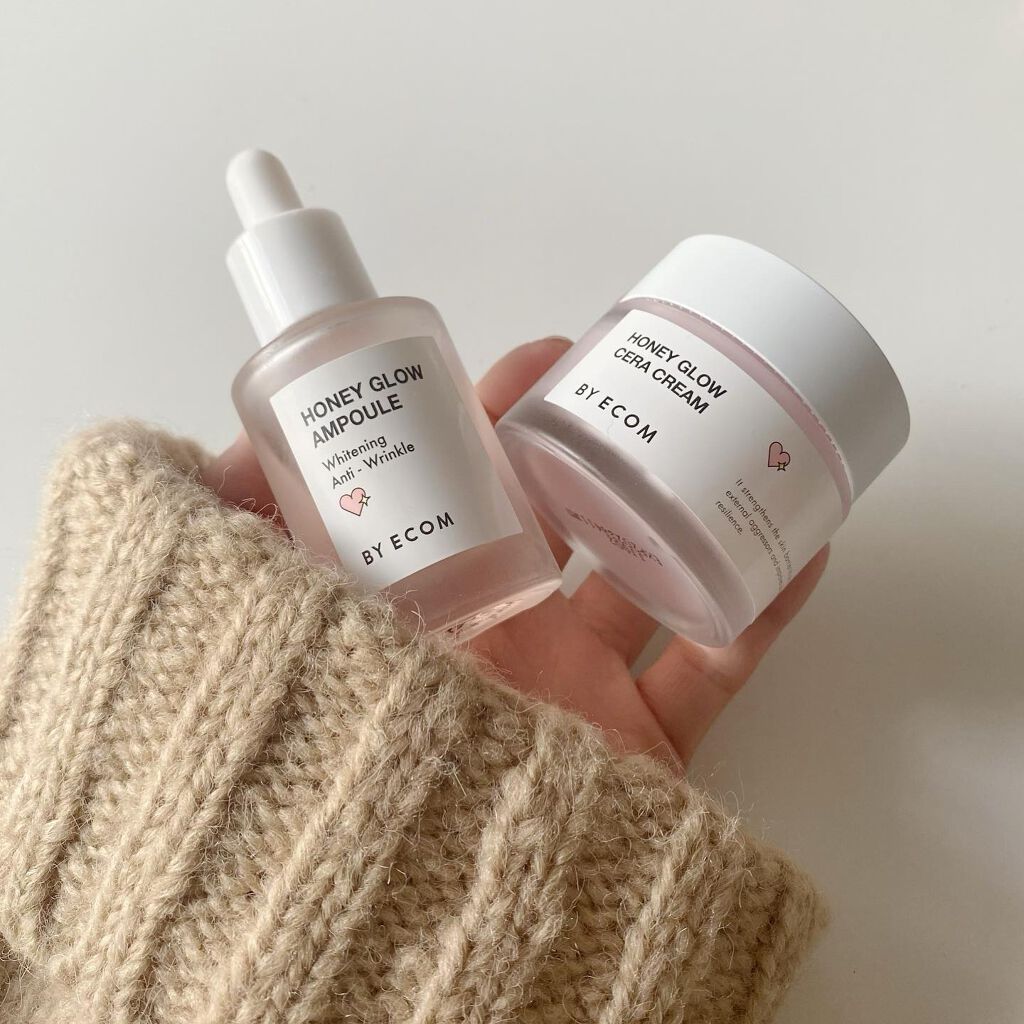 .
高保湿でツヤ肌に特化したスキンケア
BY ECOM (バイエコム) ハニーグロウライン🍯🤎

肌に優しい無刺激な韓国のスキンケアブランド🌿
肌刺激テスト済みなので敏感肌の方も安心して使用できます◎

🏷 HONEY