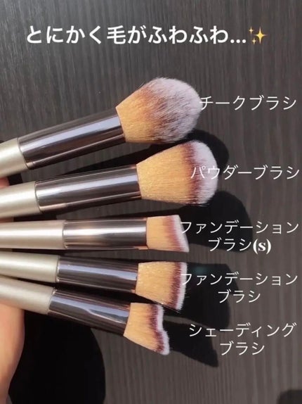 Black gem/Frepice/メイクブラシを使ったクチコミ(4枚目)