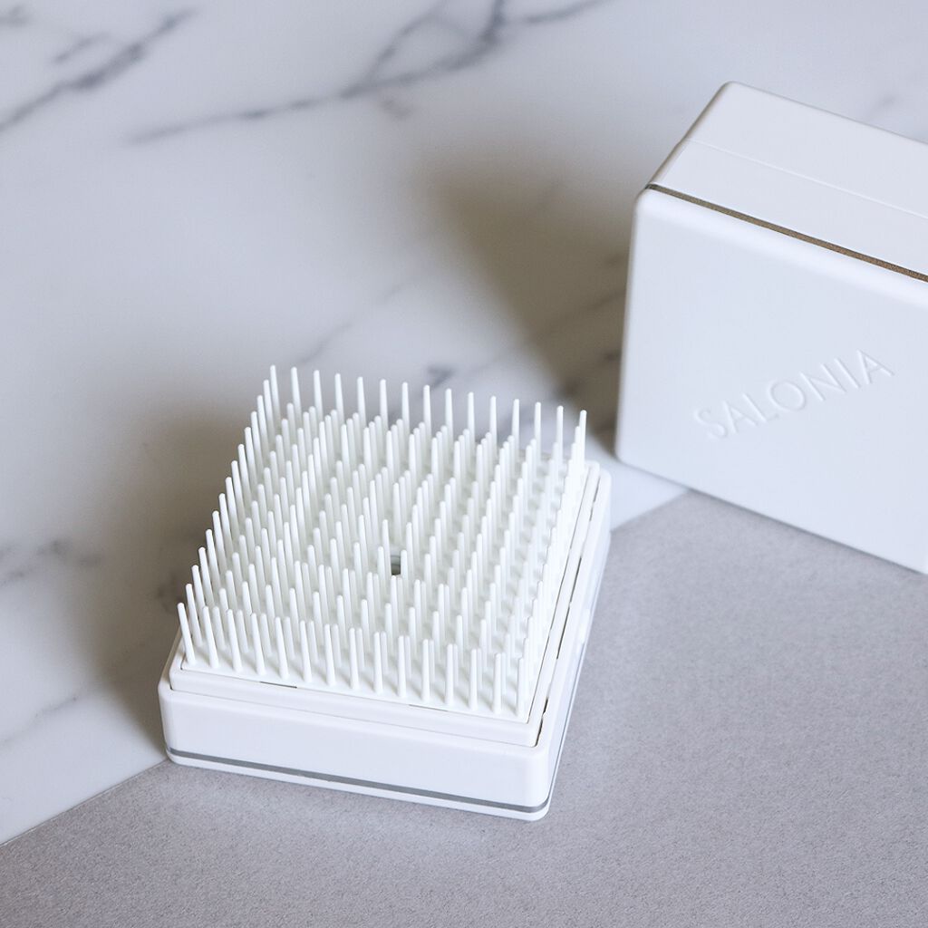 スクエアイオンブラシ/SALONIA/ヘアブラシを使ったクチコミ（1枚目）