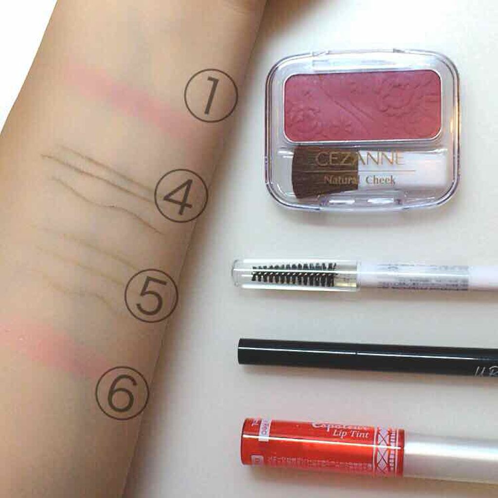 ナチュラル チークN/CEZANNE/パウダーチークを使ったクチコミ(4枚目)