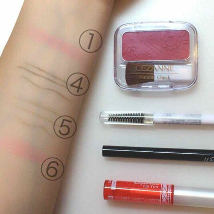 ナチュラル チークN/CEZANNE/パウダーチークを使ったクチコミ(4枚目)