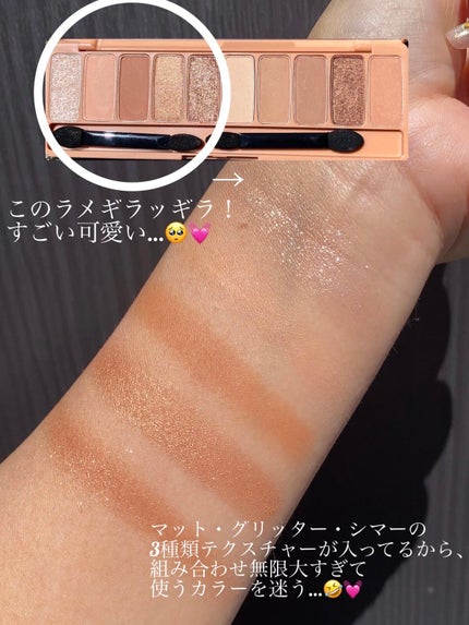 ETUDE プレイカラー アイシャドウのクチコミ「使いやすいブラウンが贅沢に10色…🌼
*☼*―――――*☼*―――――
naru航空をご利用.....」(2枚目)