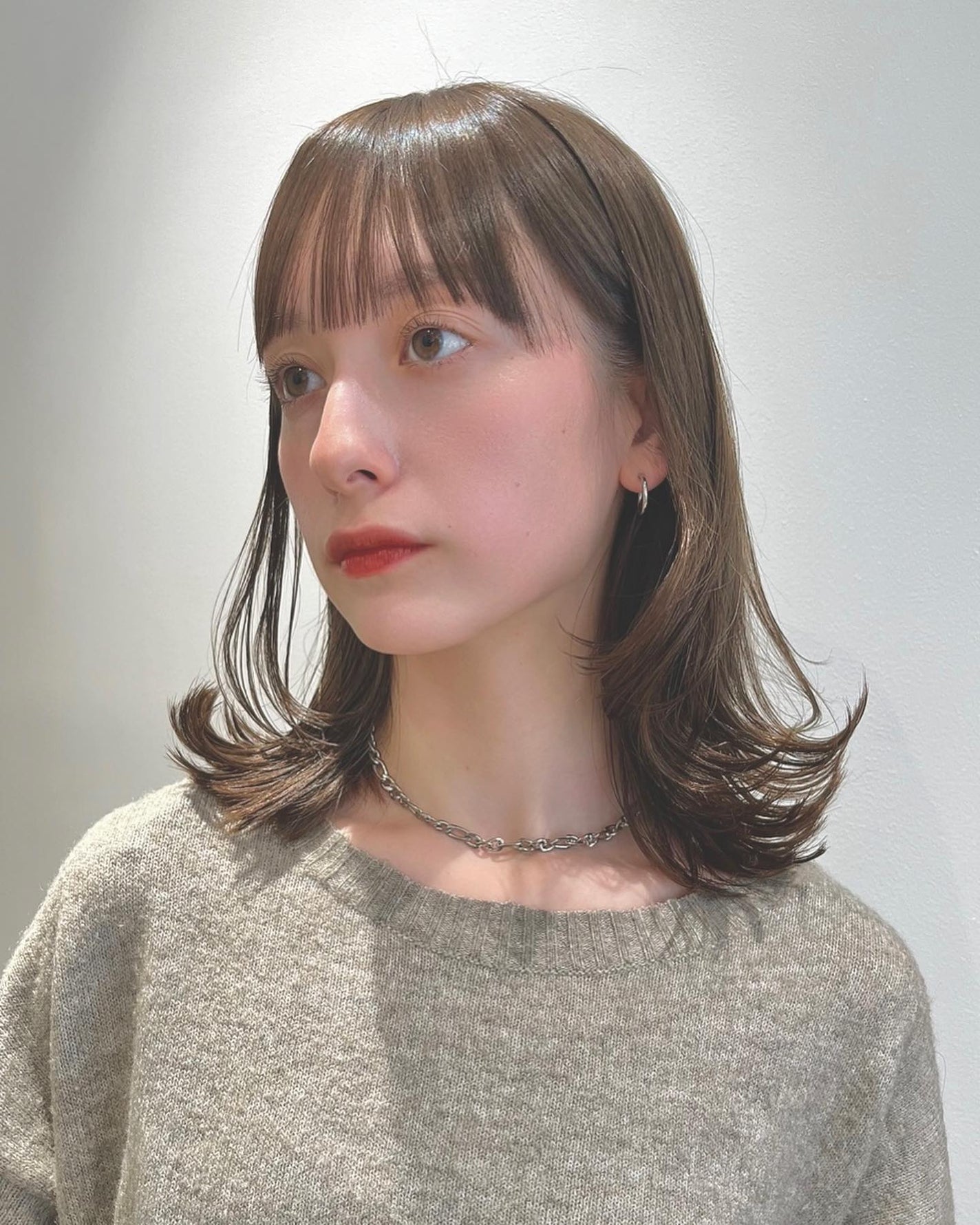 HARUNA on LIPS 「.自分に1番似合う髪型に💞.骨格に合わせて#前髪カット.長さに..」(3枚目)