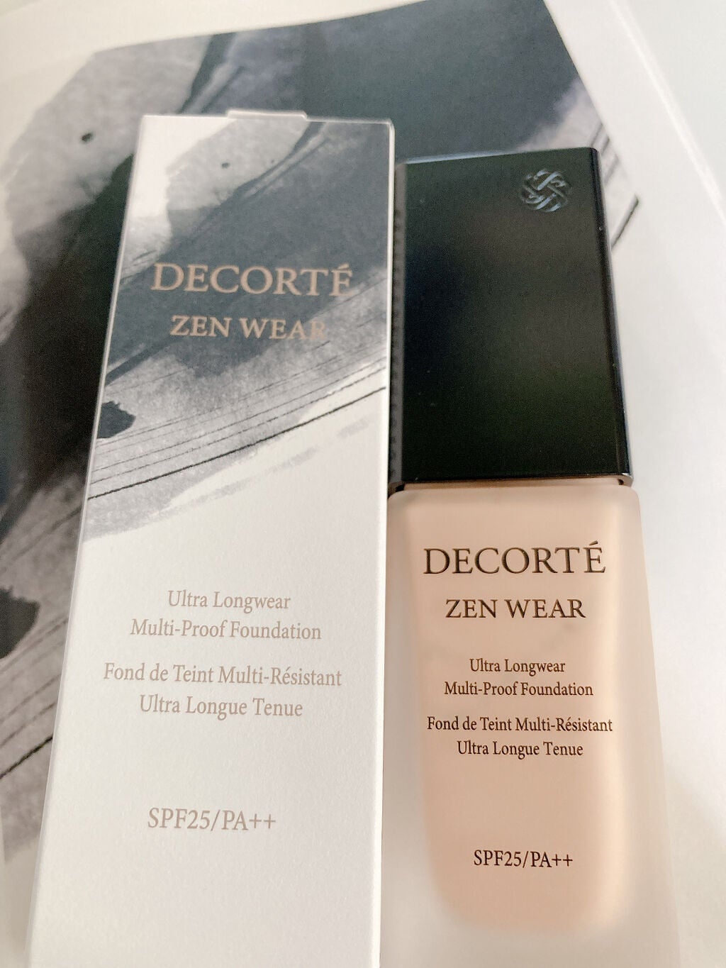 ゼン ウェア フルイド/DECORTÉ/リキッドファンデーションを使ったクチコミ(1枚目)