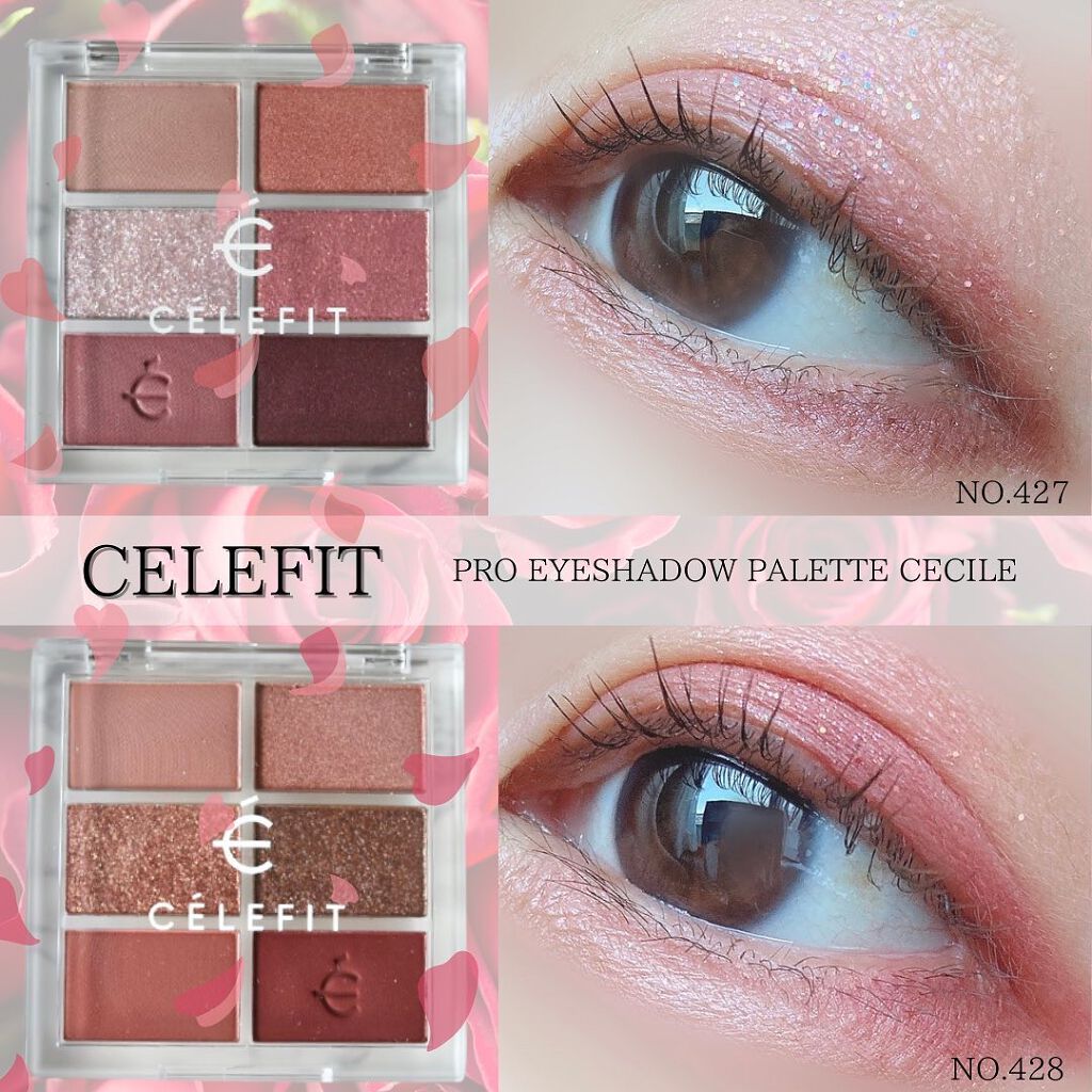 プロアイシャドウパレットセシル/CELEFIT/アイシャドウパレットを使ったクチコミ(1枚目)