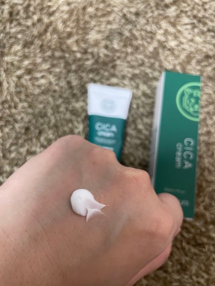 CICA cream/MORNING SURPRISE/フェイスクリームを使ったクチコミ(2枚目)
