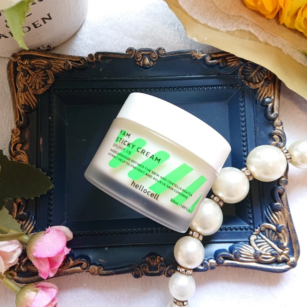 山芋クリーム/hellocell/フェイスクリームを使ったクチコミ（2枚目）