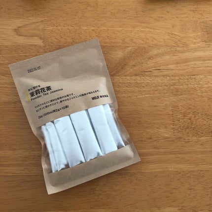 水に溶ける 茉莉花茶 Powder Tea Jasmine/無印良品/ドリンクを使ったクチコミ(1枚目)