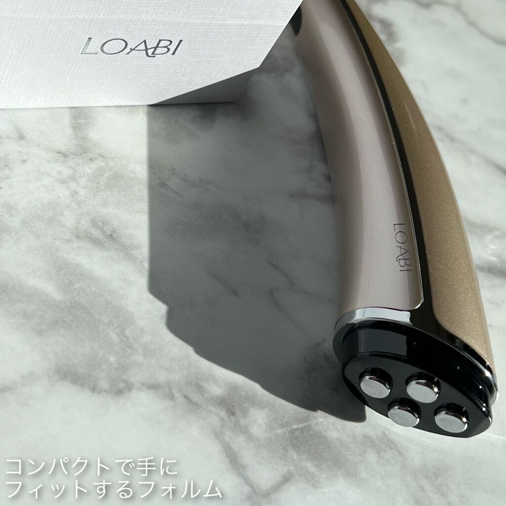 EMS美顔器/LOABI/美顔器・マッサージを使ったクチコミ（2枚目）