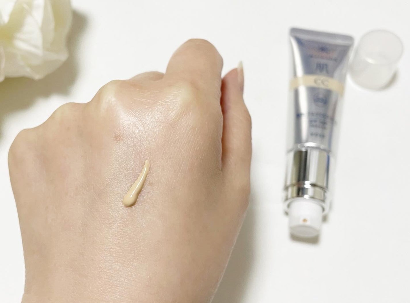 肌潤 マルチCCクリーム/米肌/CCクリームを使ったクチコミ(2枚目)