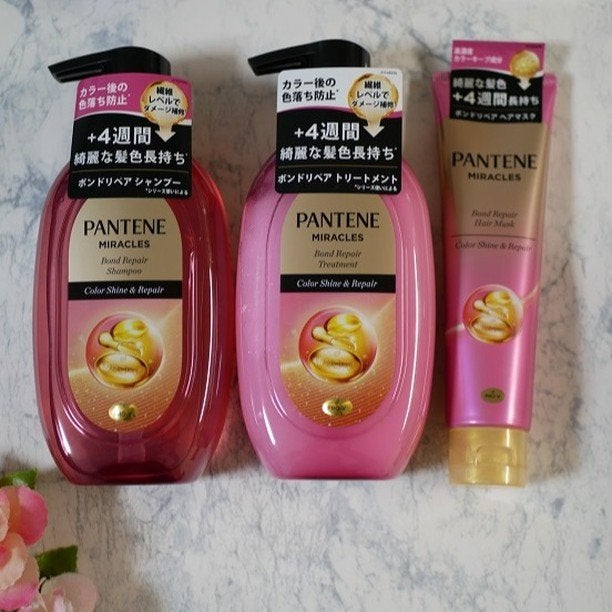 ボンド リペア (カラーシャイン & リペア) シャンプー & トリートメント/パンテーン/市販シャンプーを使ったクチコミ(1枚目)