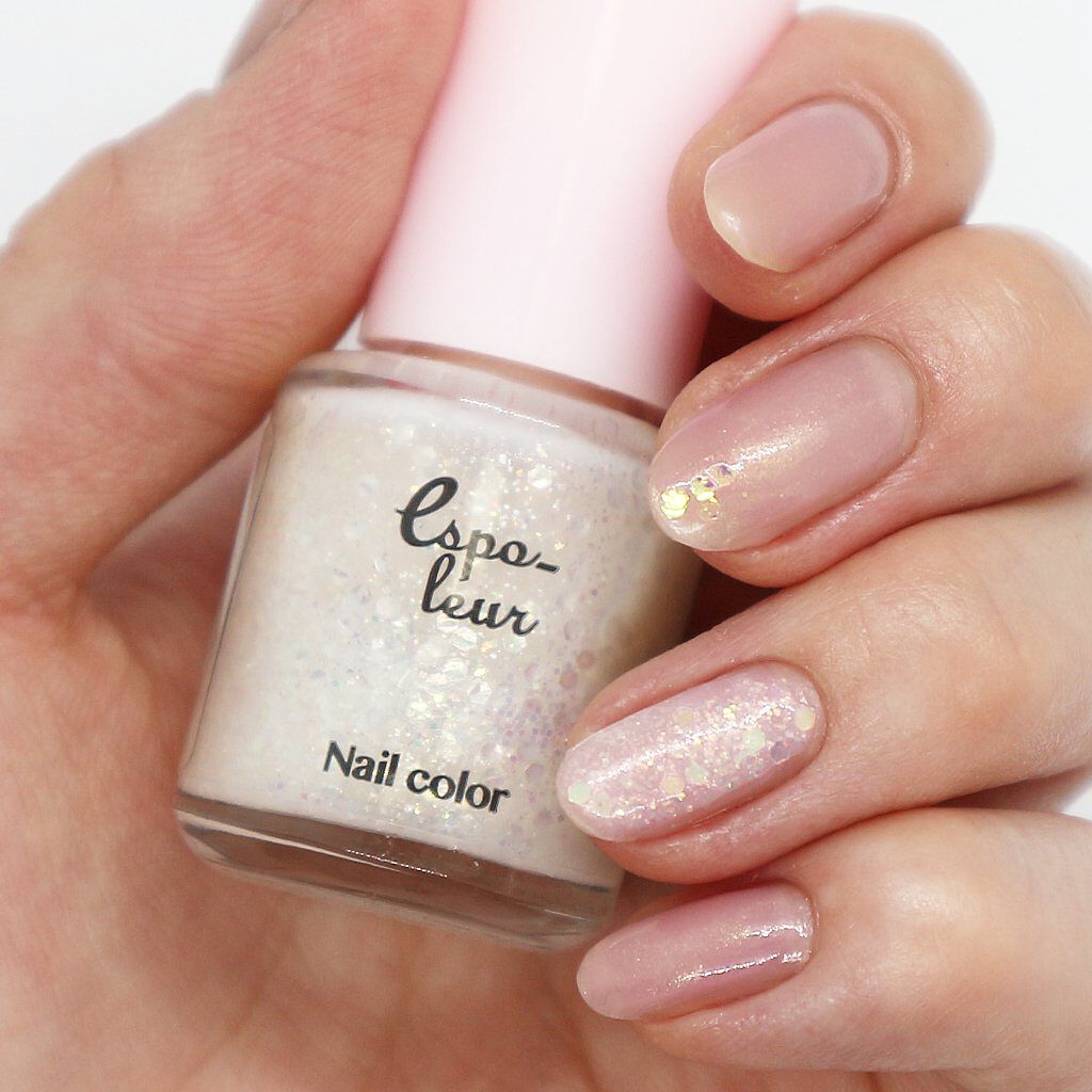 ダイソー エスポルール ネイルポリッシュ/エスポルール/マニキュアを使ったクチコミ(4枚目)