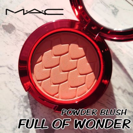 パウダー ブラッシュ/M・A・C/パウダーチークを使ったクチコミ(1枚目)
