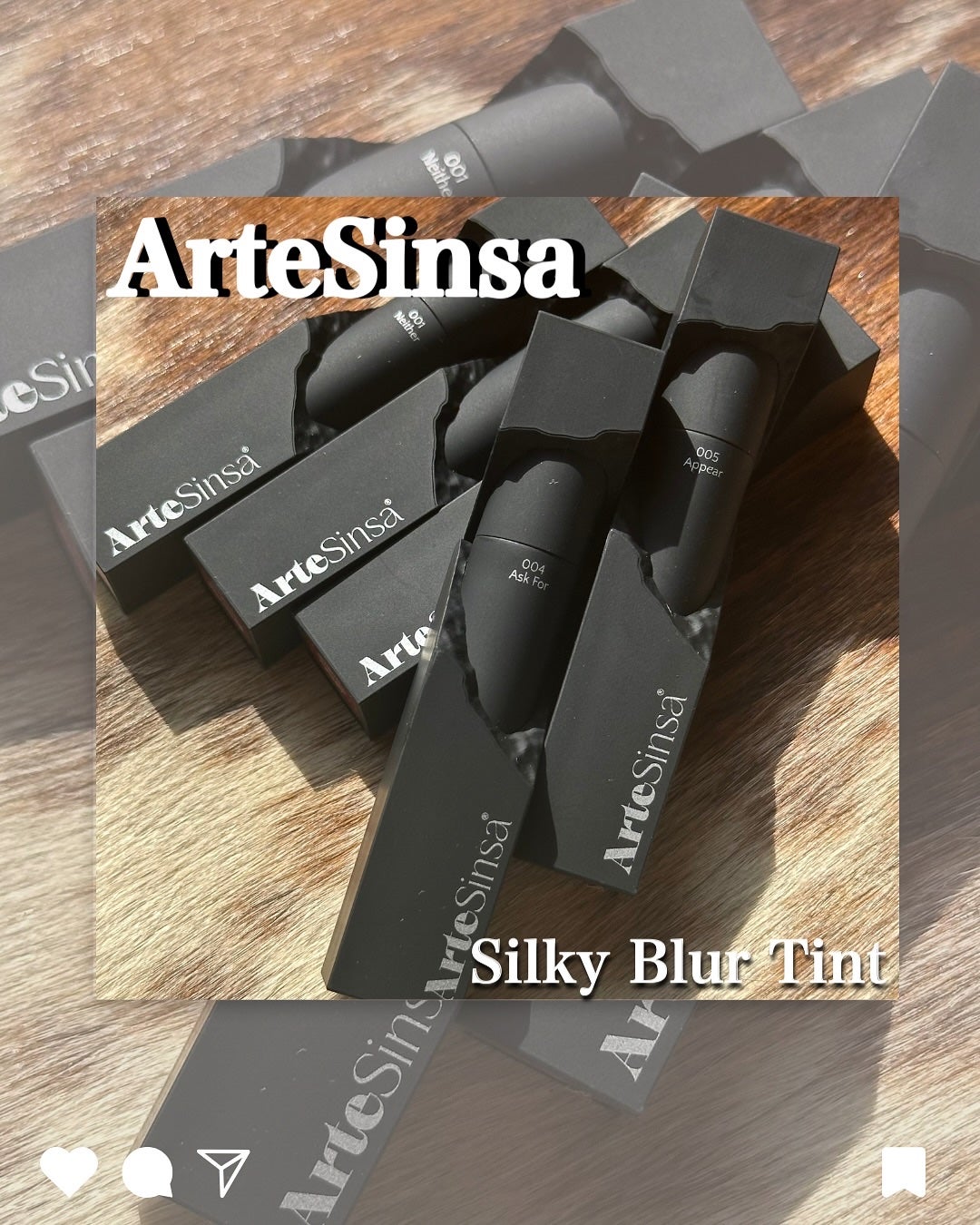 シルキーブラーティント/ArteSinsa/口紅を使ったクチコミ(1枚目)